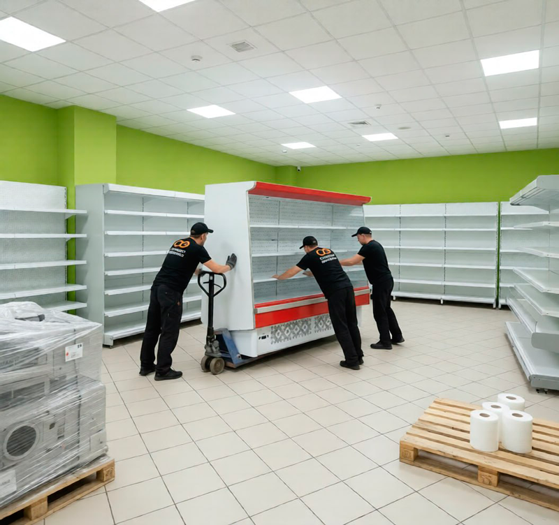 Переезд магазина в Мичуринске